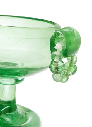 Detail View - Click To Enlarge - COMPLETEDWORKS - Recycled Glass Bowl — Leaf Green