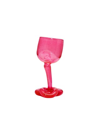 Main View - Click To Enlarge - COMPLETEDWORKS - Thaw Recycled Wine Glass — Magenta