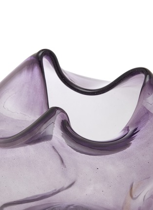 Detail View - Click To Enlarge - COMPLETEDWORKS - Medium Recycled Glass Vase — Lilac