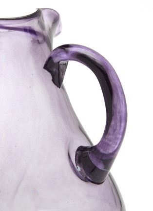 Detail View - Click To Enlarge - COMPLETEDWORKS - Medium Recycled Glass Jug — Lilac