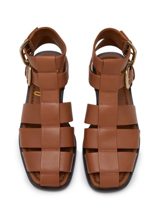Detail View - Click To Enlarge - SAM EDELMAN - Fisherman Leather Sandals