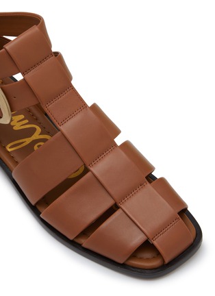 Detail View - Click To Enlarge - SAM EDELMAN - Fisherman Leather Sandals