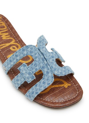 Detail View - Click To Enlarge - SAM EDELMAN - Bay Textile Slide Sandals
