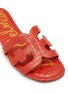 Detail View - Click To Enlarge - SAM EDELMAN - Bay Crocodile Print Slide Sandals