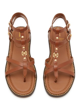 Detail View - Click To Enlarge - SAM EDELMAN - Tayla Leather Sandals