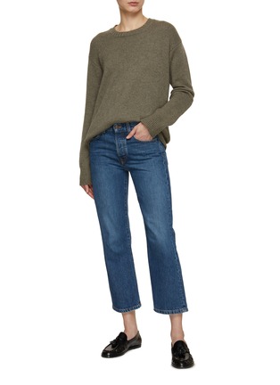 Figure View - Click To Enlarge - THE ROW - Lesley Cropped Jeans