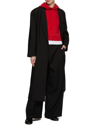 Figure View - Click To Enlarge - THE ROW - Timmi Cropped Hoodie