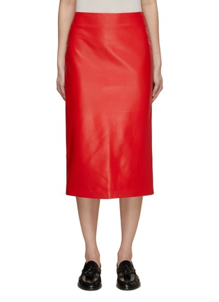 Main View - Click To Enlarge - THE ROW - Bartellette Leather Pencil Skirt