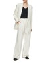Figure View - Click To Enlarge - THE ROW - Antone Wide Leg Linen Pants