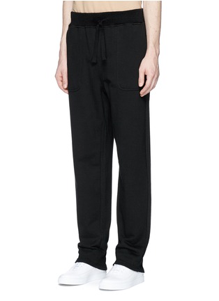 Front View - Click To Enlarge - NOHANT - Embroidered cotton sweatpants