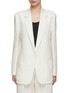 Main View - Click To Enlarge - THE ROW - Enzo Single Breasted Linen Blazer