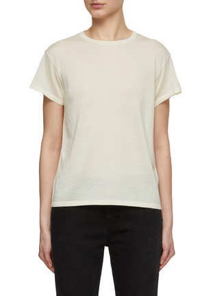 Main View - Click To Enlarge - THE ROW - Foz Thin Cashmere Top