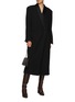 Figure View - Click To Enlarge - THE ROW - Sciur Double Breasted Wool Coat