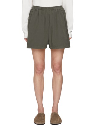 SACAI | Pleated Belted Tailored Shorts | Women | Lane Crawford