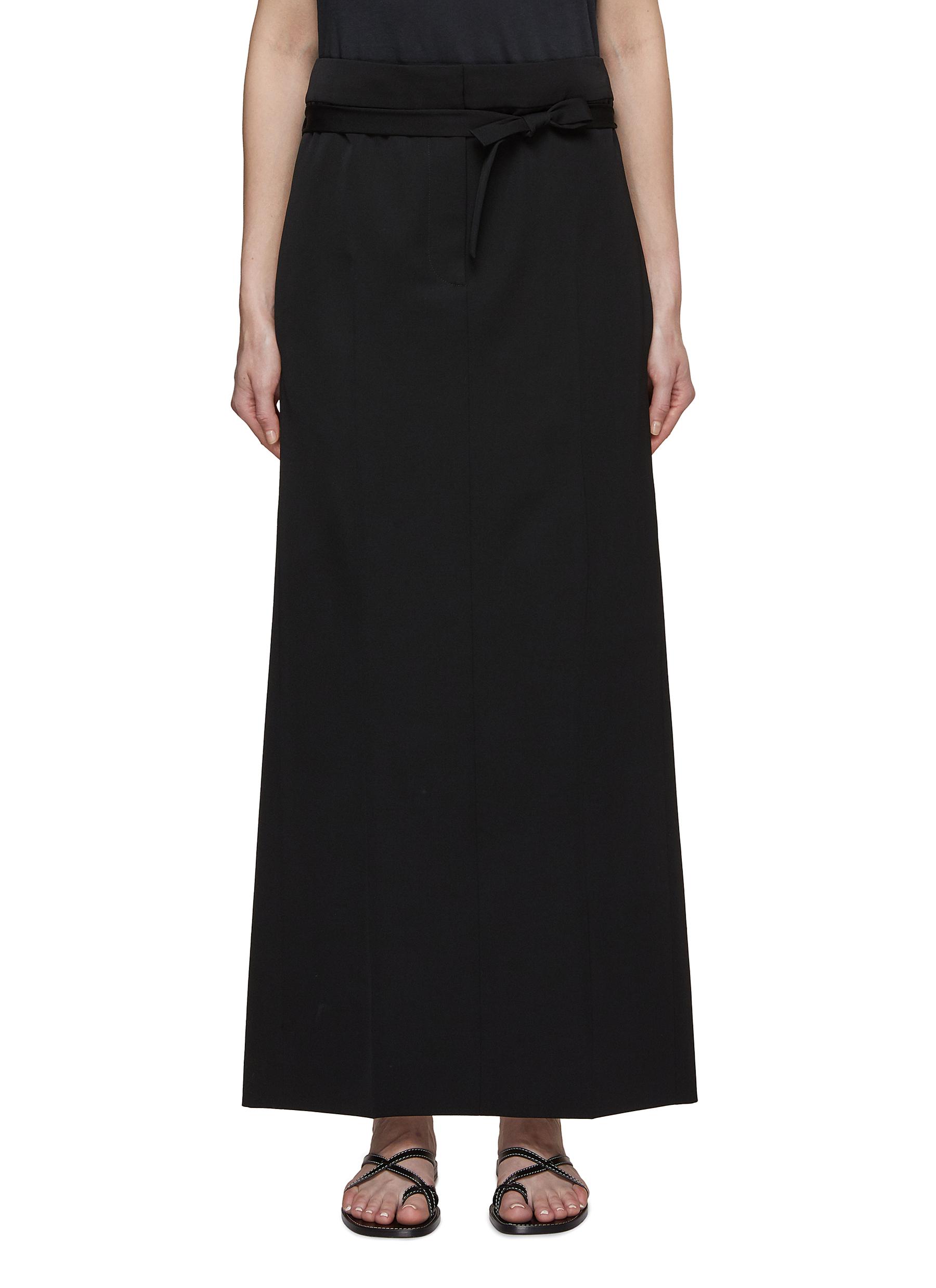 Trevy Belted Maxi Skirt