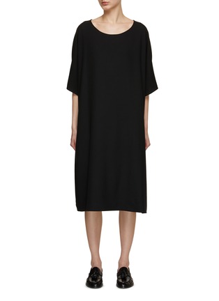 Main View - Click To Enlarge - THE ROW - Sabi Cashmere Tunic Dress