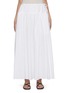 Main View - Click To Enlarge - THE ROW - Leddie Gathered Cotton Poplin Skirt