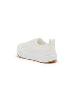 関税込 BOTTEGA VENETA VULCANスニーカー キャンバス Bottega Veneta スニーカー - Optic White & Honey | FWRD