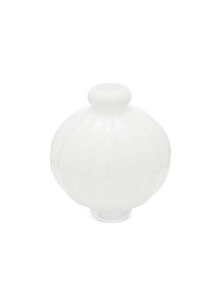 Main View - Click To Enlarge - LOUISE ROE - Balloon Vase 01 — Opal White