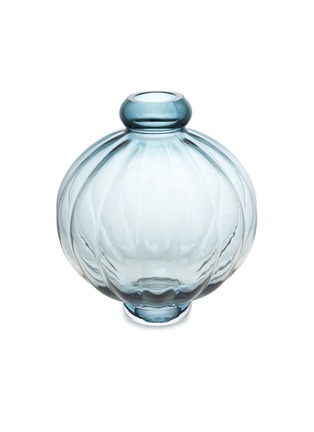 Main View - Click To Enlarge - LOUISE ROE - Balloon Vase 01 — Blue
