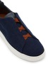 Detail View - Click To Enlarge - ERMENEGILDO ZEGNA - Triple Stitch Top Sneakers