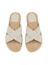 Detail View - Click To Enlarge - ERMENEGILDO ZEGNA - Panarea Suede Espadrilles Sandals