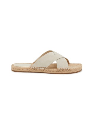 Main View - Click To Enlarge - ERMENEGILDO ZEGNA - Panarea Suede Espadrilles Sandals