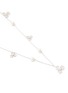 Detail View - Click To Enlarge - YOKO LONDON - Petal Diamond Cultured Pearl 18K White Gold Pendant Necklace