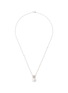 Main View - Click To Enlarge - YOKO LONDON - Diamond Cultured Pearl 18K White Gold Pendant Necklace