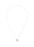 Main View - Click To Enlarge - YOKO LONDON - Petal Diamond Cultured Pearl 18K White Gold Pendant Necklace