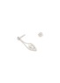 Detail View - Click To Enlarge - YOKO LONDON - Sleek Diamond Cultured Pearl 18K White Gold Drop Earrings