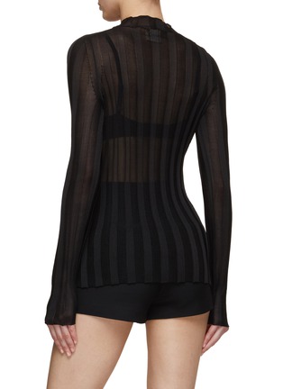 Back View - Click To Enlarge - KHAITE - Cosette Ribbed Top