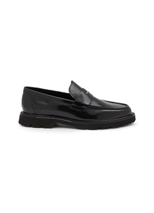 Main View - Click To Enlarge - COLE HAAN - x fragment design American Classics Penny Patent Leather Loafers