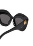 Detail View - Click To Enlarge - LOEWE - Acetate Retro Cateye Sunglasses