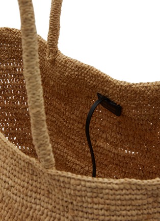 Detail View - Click To Enlarge - THE ROW - Oregon Raffia Tote Bag