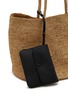Detail View - Click To Enlarge - THE ROW - Oregon Raffia Tote Bag
