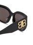 Detail View - Click To Enlarge - BALENCIAGA - Acetate Square Sunglasses