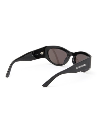 Figure View - Click To Enlarge - BALENCIAGA - Acetate Round Sunglasses