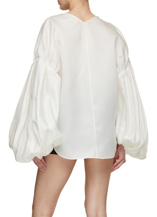 Back View - Click To Enlarge - KHAITE - Quico Silk Top