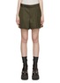 Main View - Click To Enlarge - SACAI - Pleated Belted Tailored Shorts