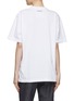 Back View - Click To Enlarge - SACAI - Embroidered Words T-Shirt