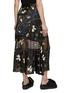 Back View - Click To Enlarge - SACAI - Floral Print Flowy Midi Skirt