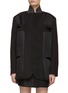 Main View - Click To Enlarge - SACAI - Cut Out Blazer Jacket