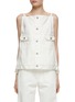 Main View - Click To Enlarge - SACAI - Strappy Denim Cami Top