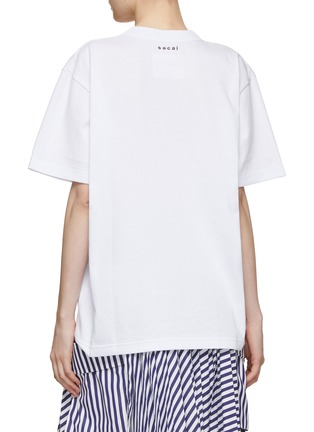 Back View - Click To Enlarge - SACAI - Love Is Best Printed T-Shirt