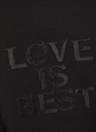  - SACAI - Love Is Best Embroidered T-Shirt