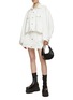 Figure View - Click To Enlarge - SACAI - Button Front Denim Shorts