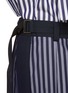  - SACAI - Pussybow Striped Skirt Dress