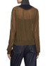 Back View - Click To Enlarge - SACAI - Suiting Mix Thin Knit Cardigan