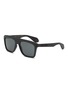 Main View - Click To Enlarge - GUCCI - Acetate Rectangle Sunglasses